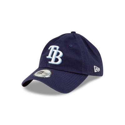 Sapca New Era Tampa Bay Rays MLB Casual Classic Adjustable - Albastri